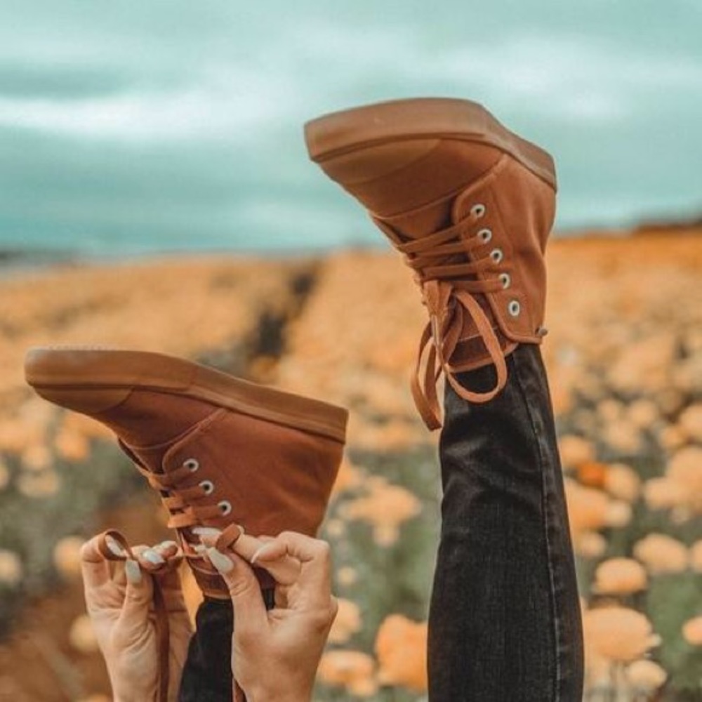 Bangs high top sneakers